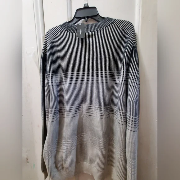 Alfani Men's Ombre Striped Sweater, - Picture 4 of 4